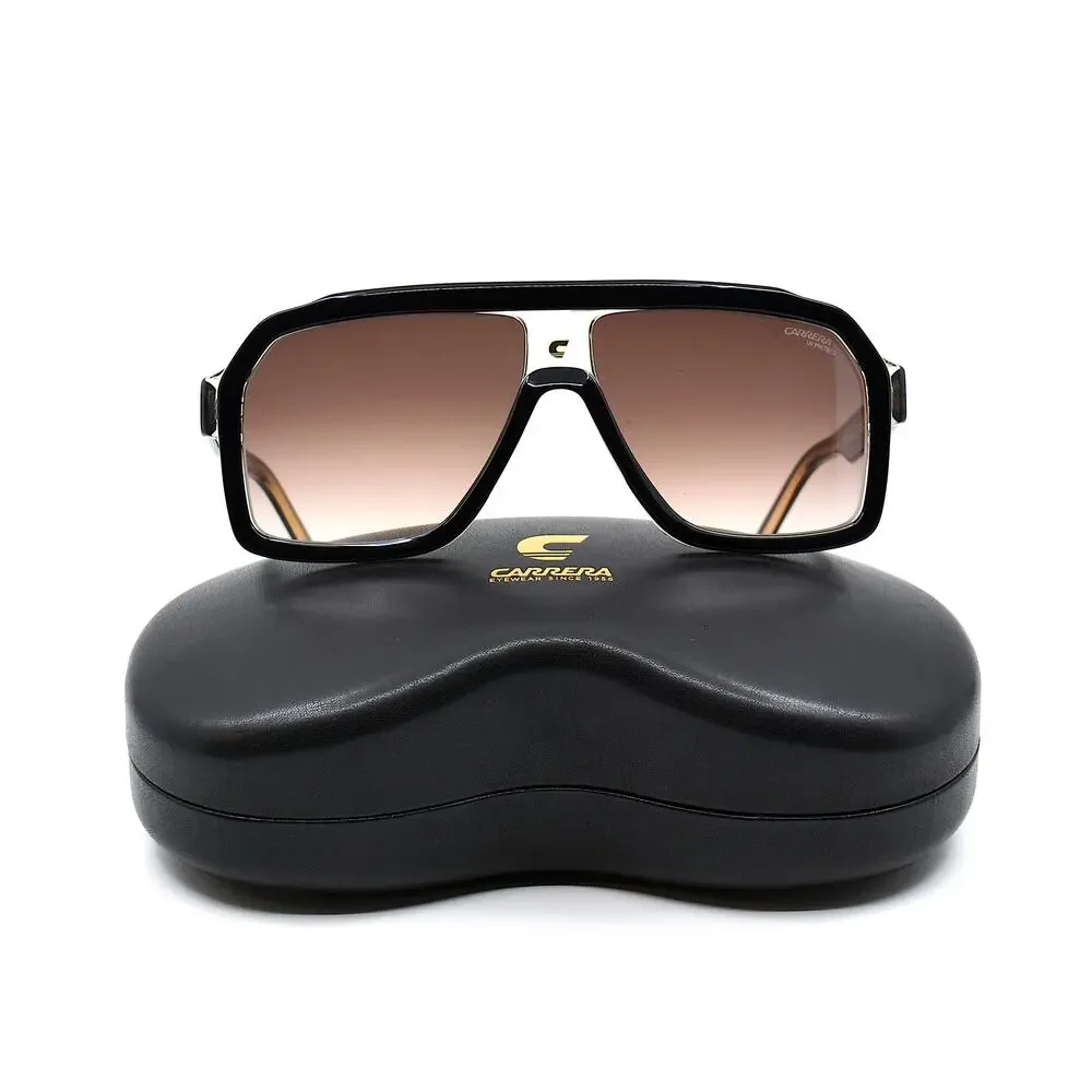 BRAND NEW CARRERA 1053/S BLACK BROWN GRADIENT AUTHENTIC SUNGLASSES - Picture 8 of 10